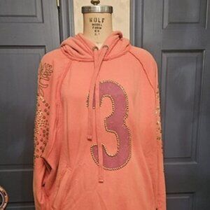 Free People We The Free Sparkle Daze Kango Hoodie | Size M | NWT | MSRP $248